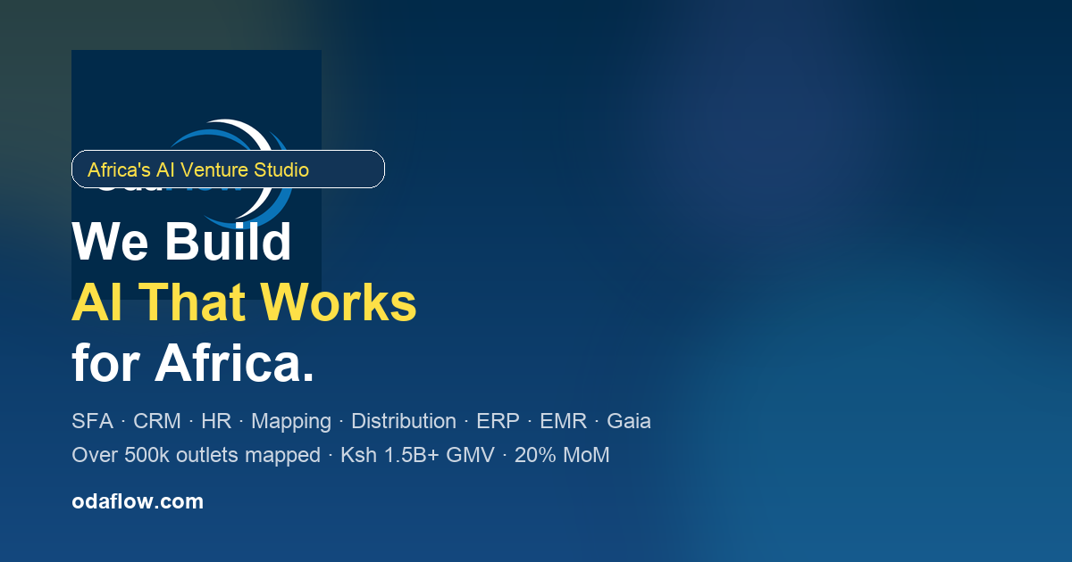 FMCG CRM and Customer Intelligence Software | OdaFlow